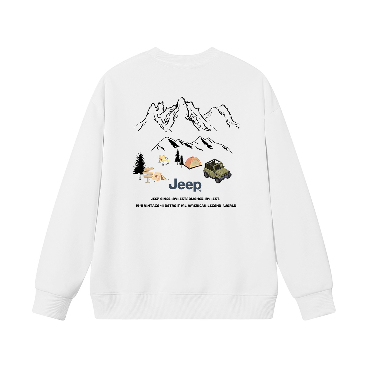 Худи Jeep (синее)
