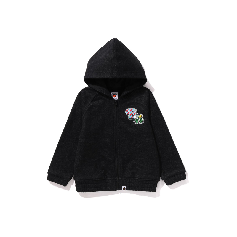 Детская кофта A BATHING APE на молнии (разноцветная)