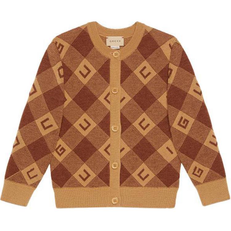 Детский кардиган Gucci (коричневый)