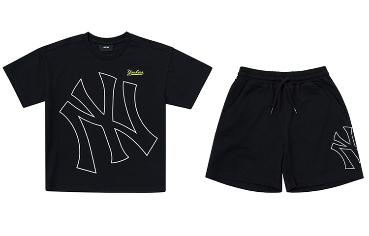 MLB MLB, sports suit, base short sleeve T-shirt, children's shorts