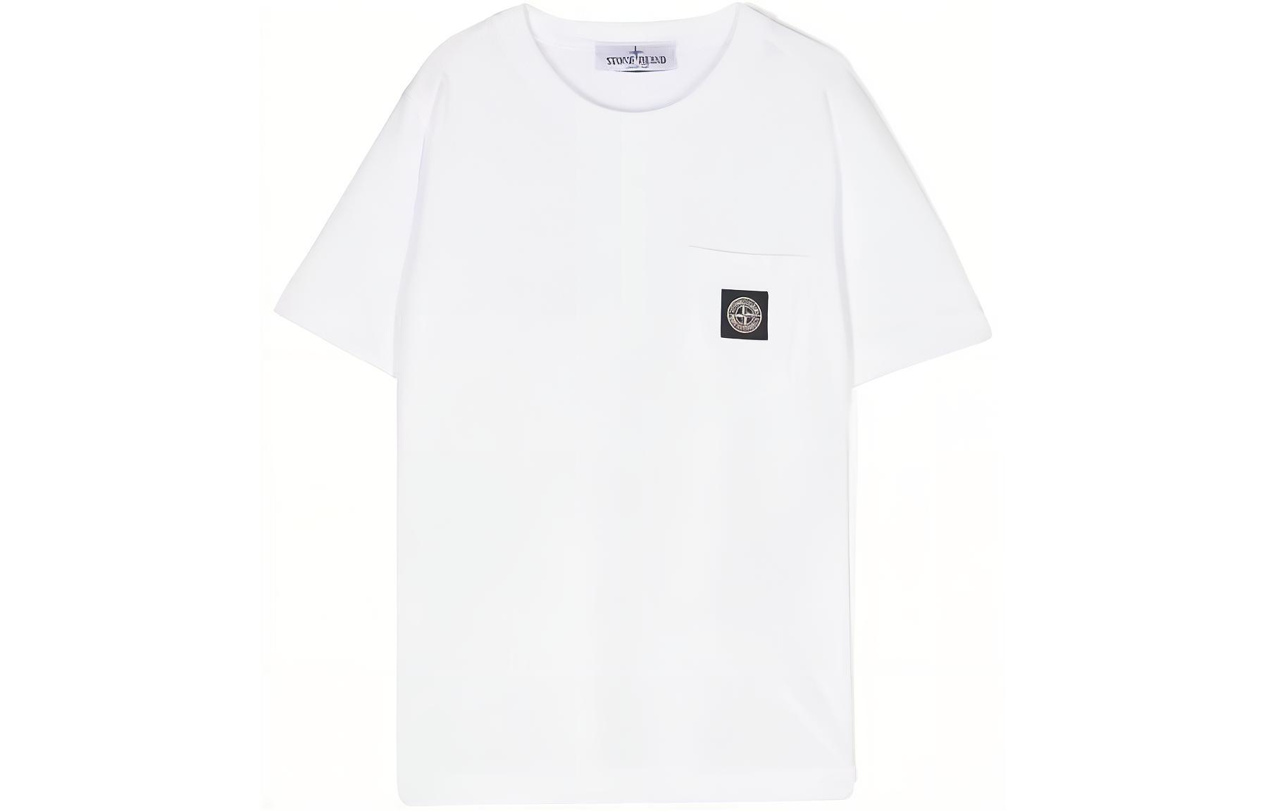 Детская футболка STONE ISLANDT (белый)