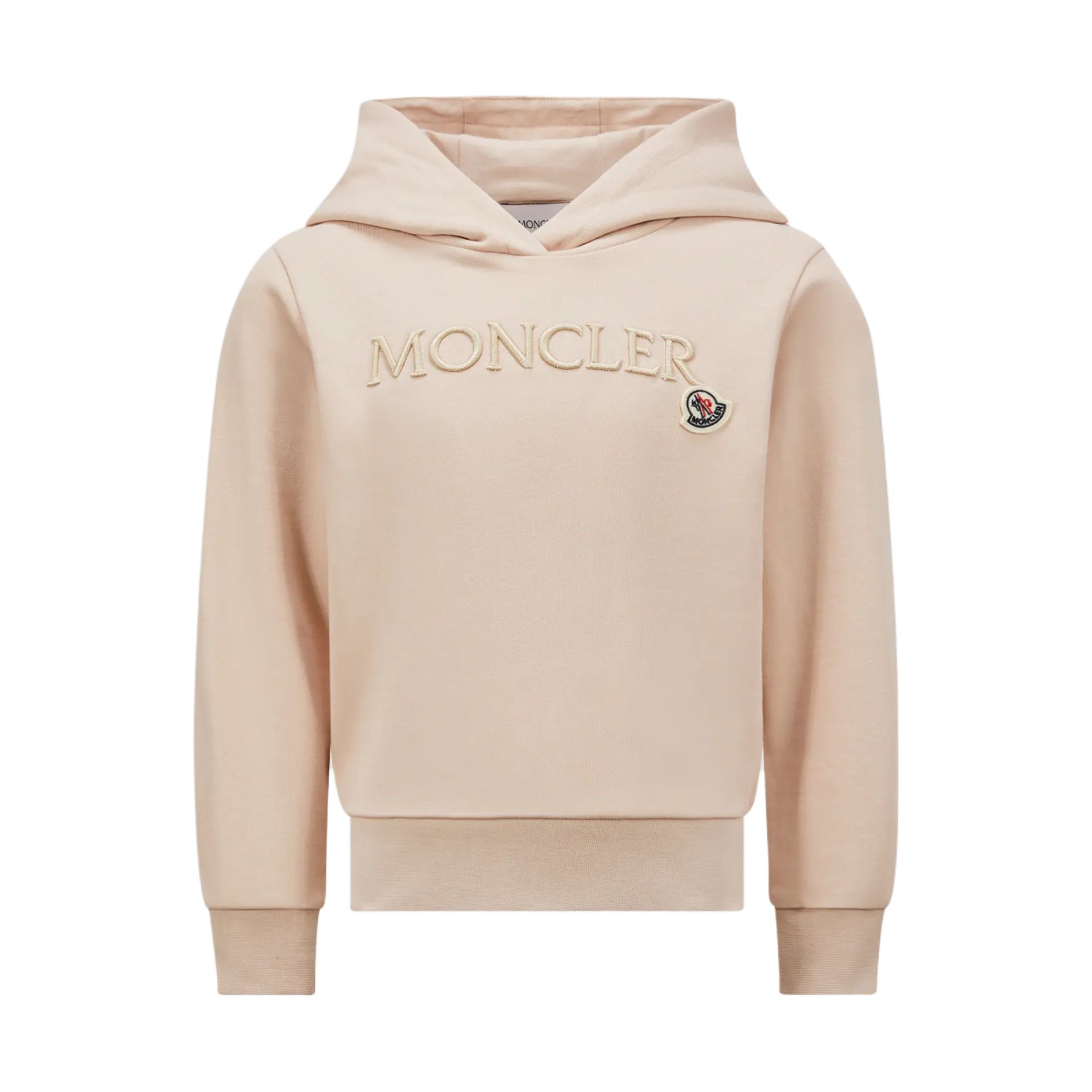 Женское худи Moncler (розовое)