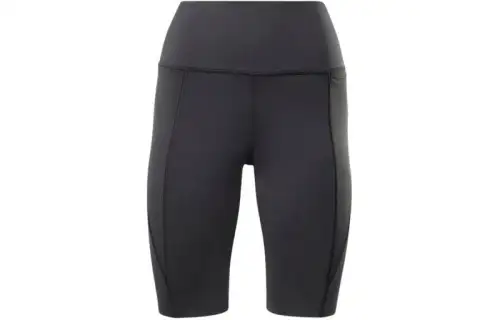 Reebok LUX HIGH RISE BIKE SHORTS Cycling Pants Women's Black