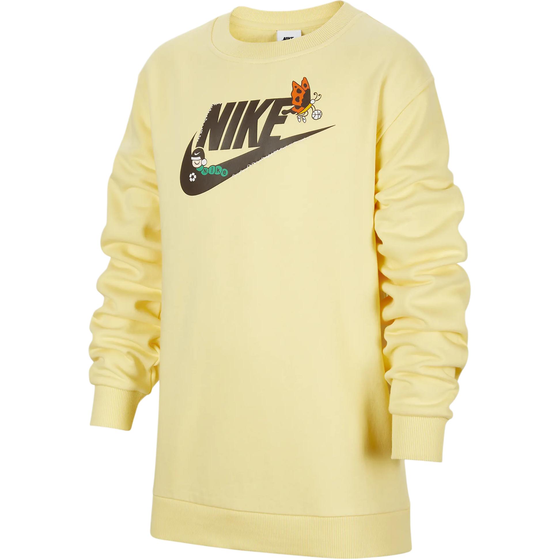 Мужское худи Nike Sportswear Club Fleece (желтое)