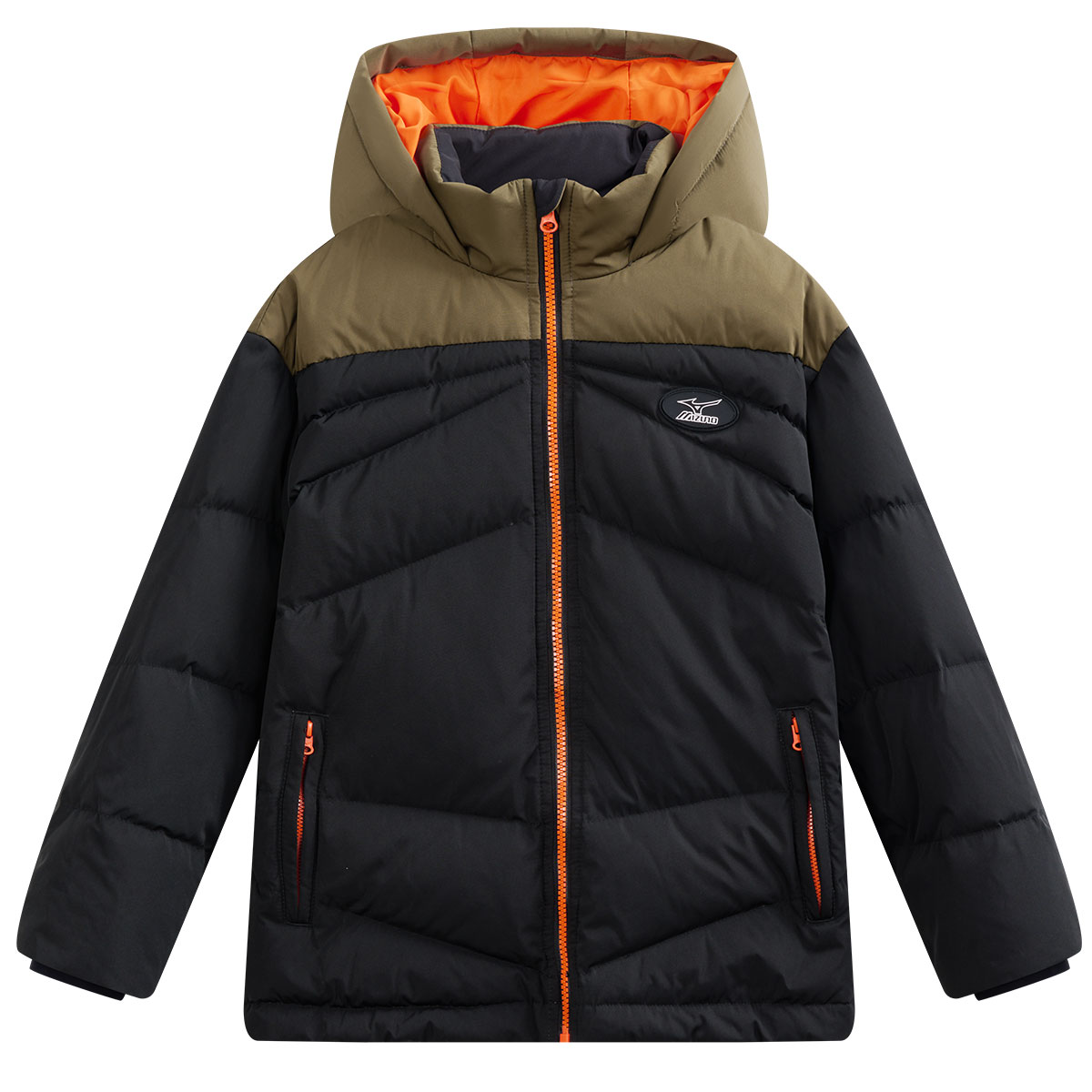 Детский пуховик Mizuno (черный)