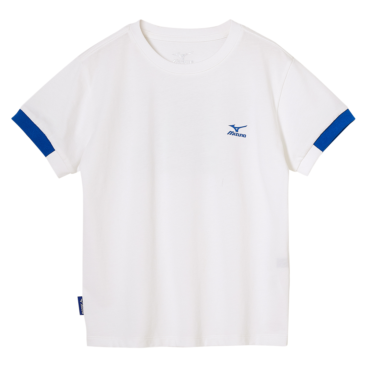 Мужская футболка Mizuno Logo T (белый) — фото 7