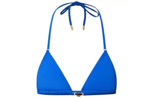 LOUIS VUITTON Lv Clip Triangle Bikini Top