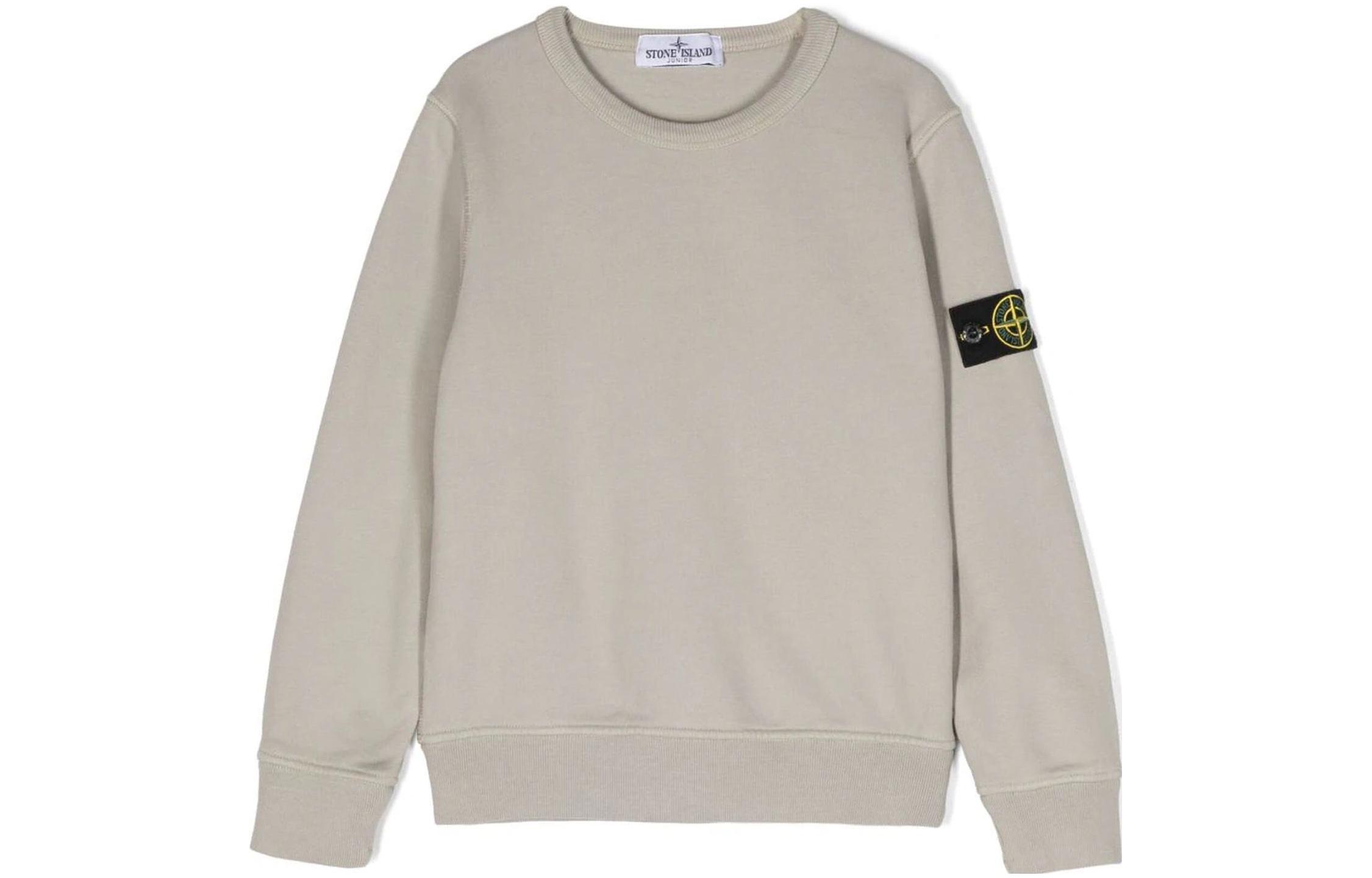 Мужской худи STONE STONE ISLAND FW23 Logo (бежевый)