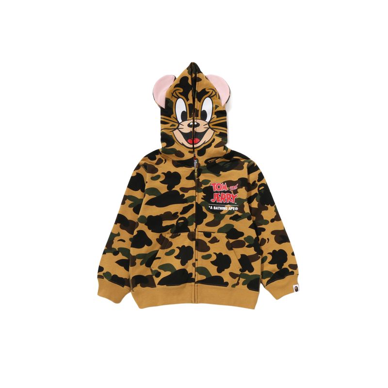 Худи A BATHING APE x TOM AND JERRY (желтое)