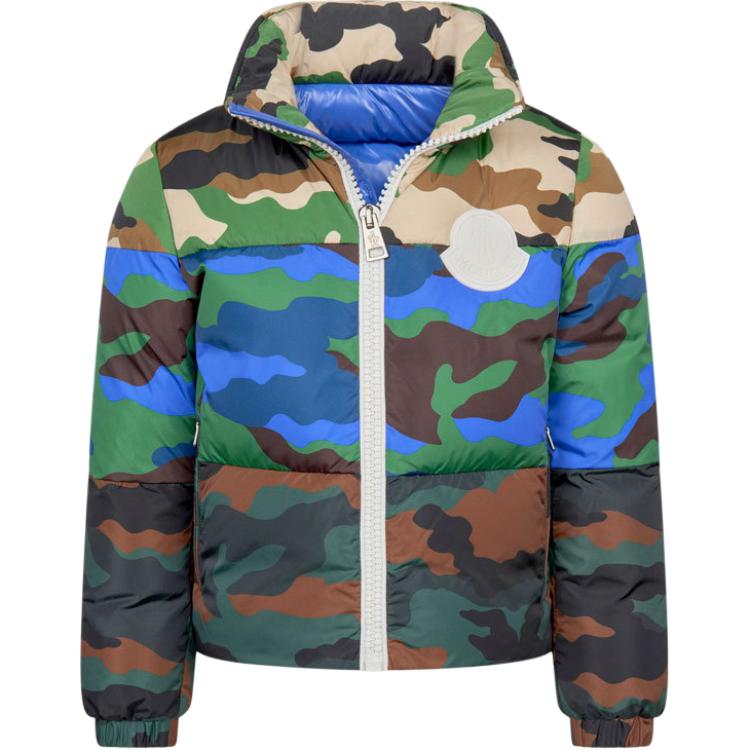 Мужская куртка Moncler на молнии (зеленая)
