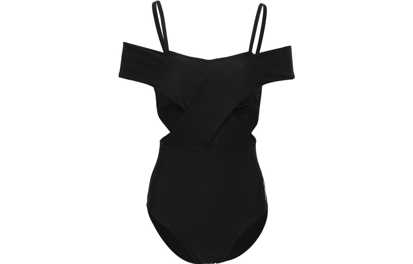 Speedo One Piece Swimsuits Women’s Black Triangle One Piece Swimsuit
