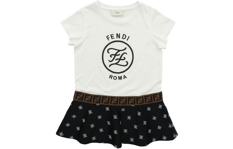 Женское платье Fendi (белое)