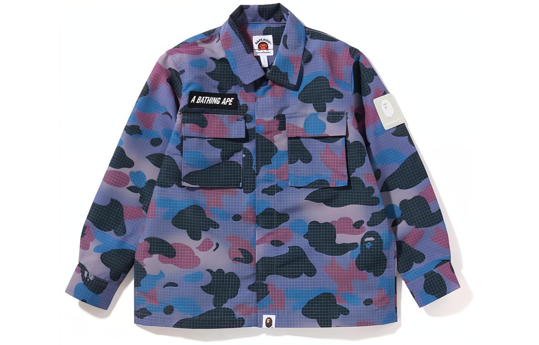 Детская куртка A BATHING APE (разноцветная)