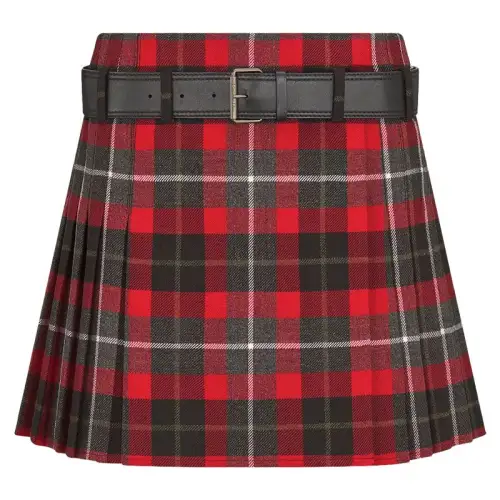 DIOR Casual Short Skirts Women's Red