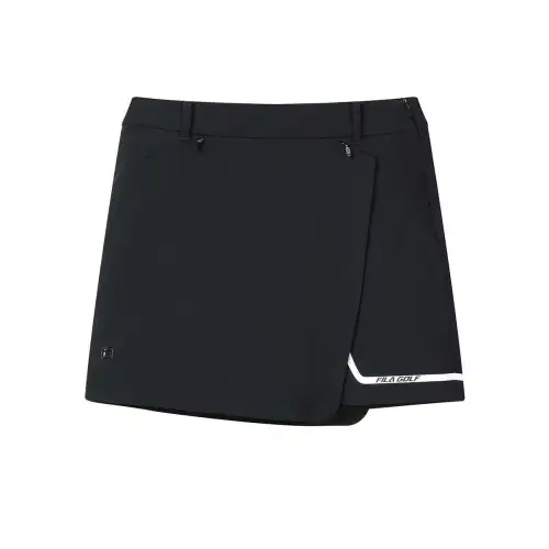 FILA Golf Casual Short Skirts Women's Pitch Black