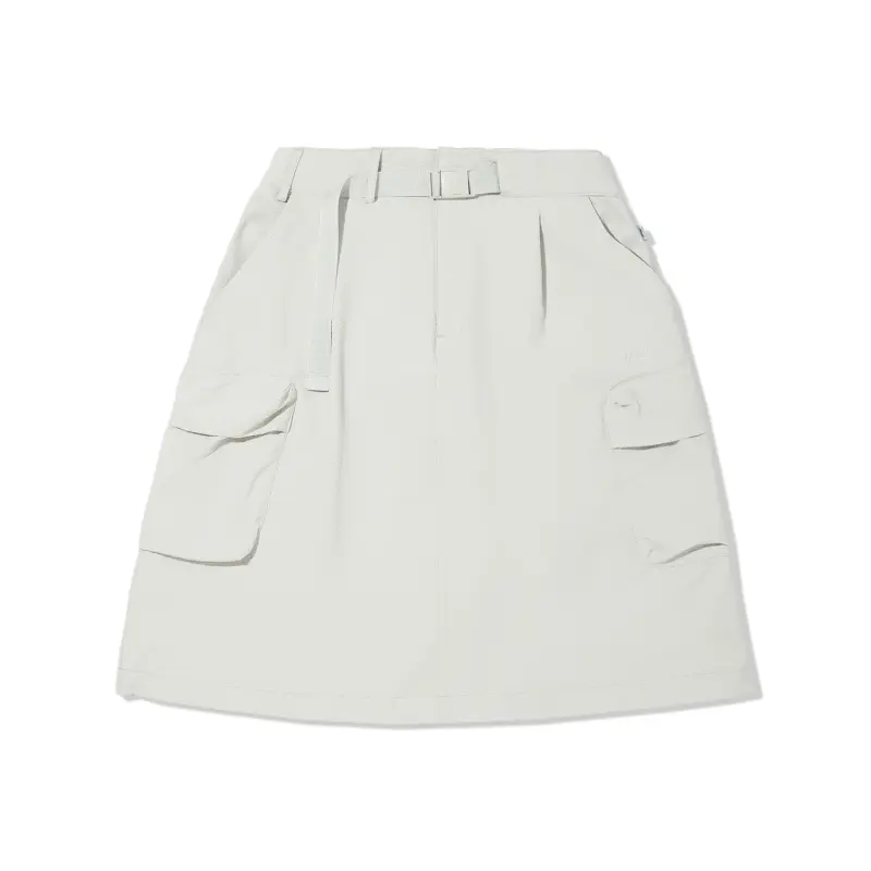 Li Ning Casual Short Skirts Women's Silver Fox Gray