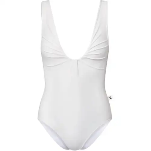 LOUIS VUITTON Gathered One-Piece Swimsuit
