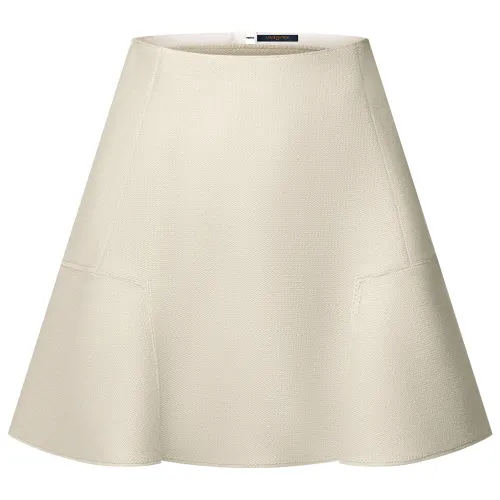 Lv Compact Knit Mini Skirt