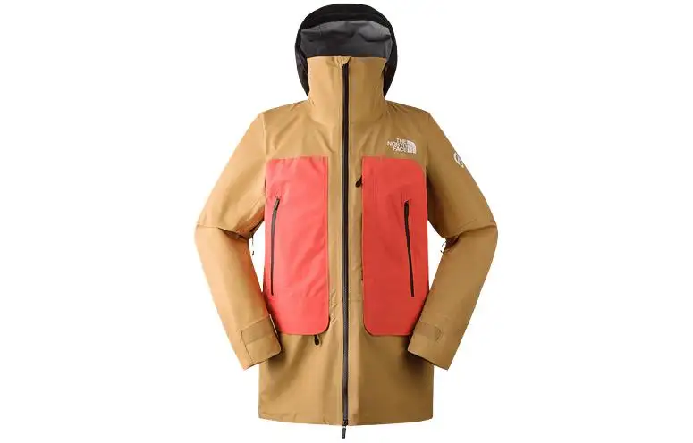 The north face, winter autumn ski waterproof windproof khaki cloth with hood, with your logo imprint