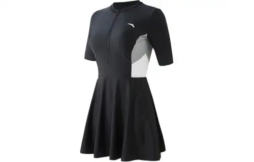 Anta One piece Swimsuit Women's Black
