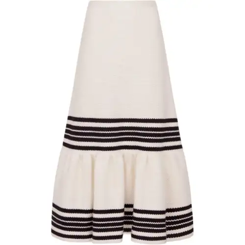 DIOR Casual Long Skirt Women's Beige