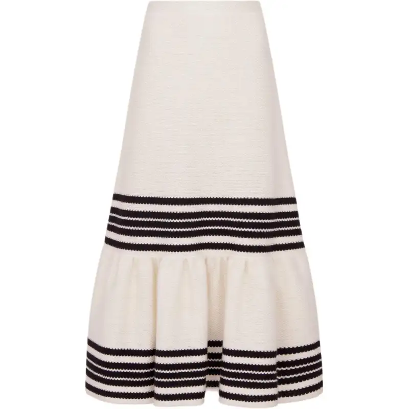 DIOR Casual Long Skirt Women's Beige
