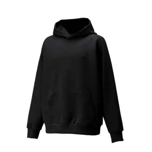 ASICS Sweatshirts Men's Black Hooded Moderate Regular
