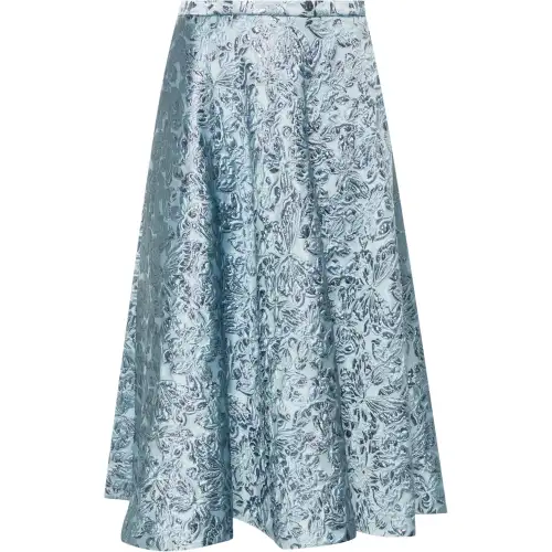 GUCCI Jacquard pattern Midi Skirt