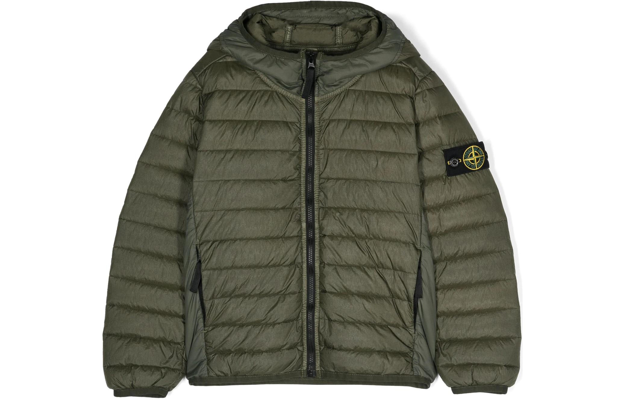 Детская куртка STONE STONE ISLAND (оливковый)