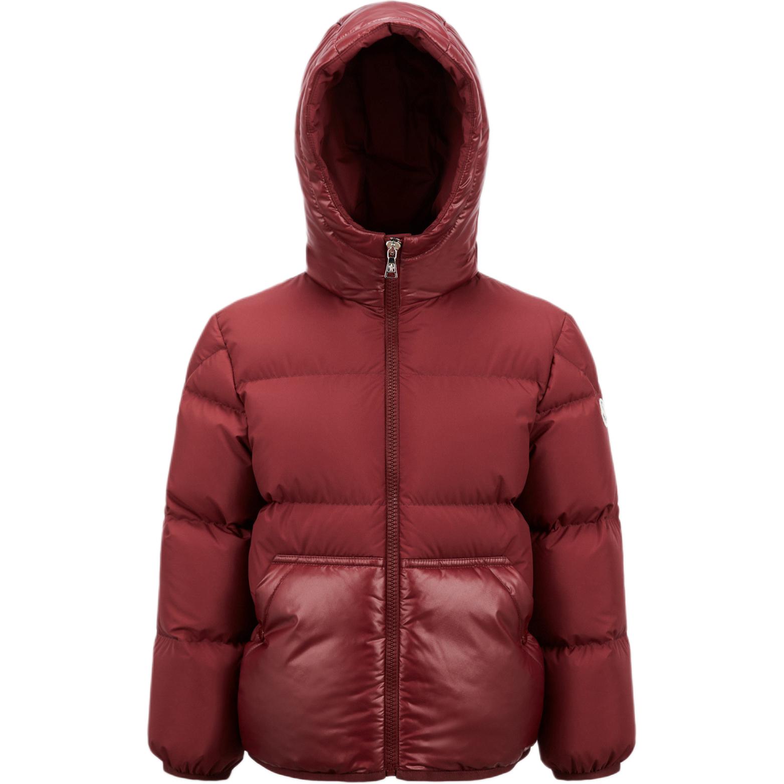 Мужская куртка Moncler (бордовая)