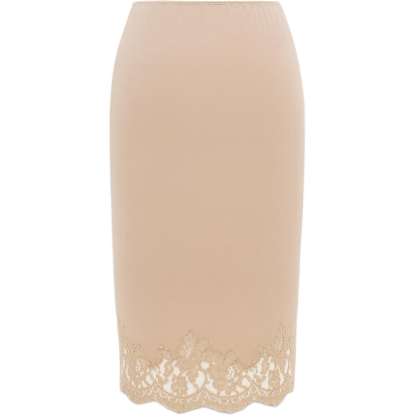 SAINT LAURENT SS24 Casual Short Skirts Women's Beige