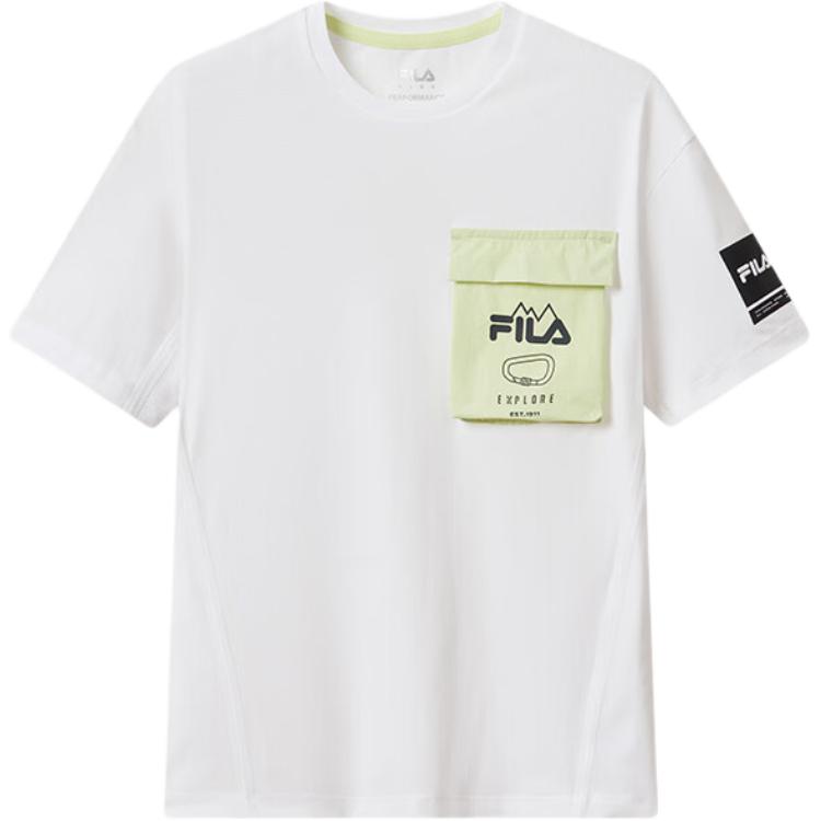 Мужская футболка Fila KIDS (белая)