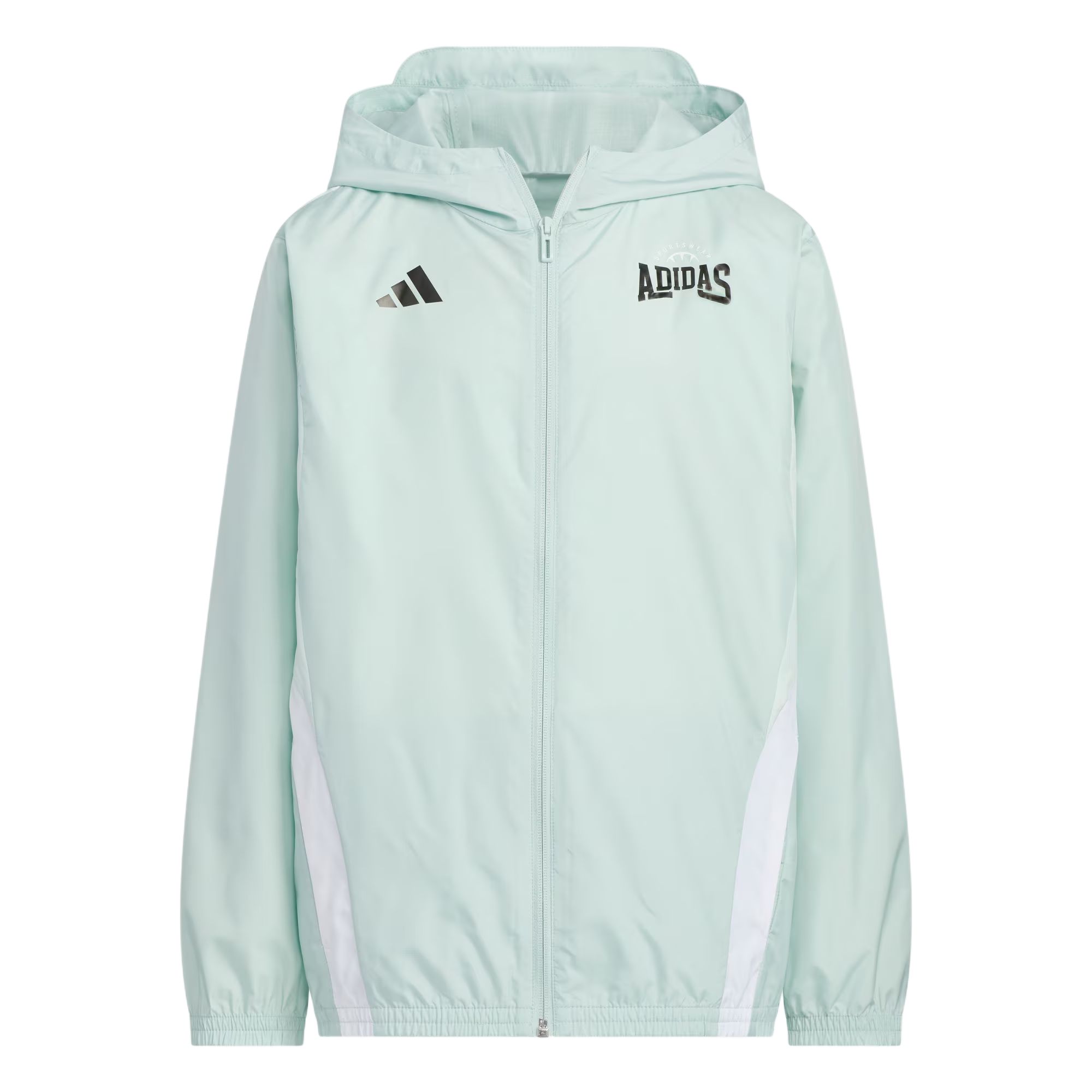 Мужская куртка adidas SPORTSWEAR WOVEN (зелено-черная)