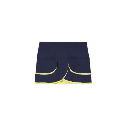 FILA Casual Short Skirts Women's FILA Marine/L IMONCELLO | FILA NAVY/LIMONCELLO