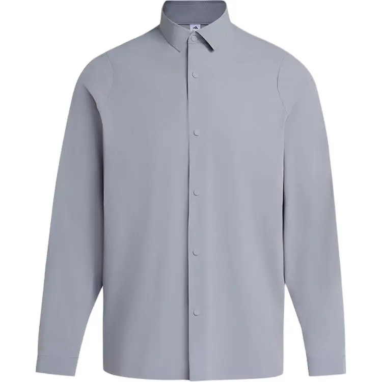 Adidas Shirts Men's Gray Lapel Moderate Other