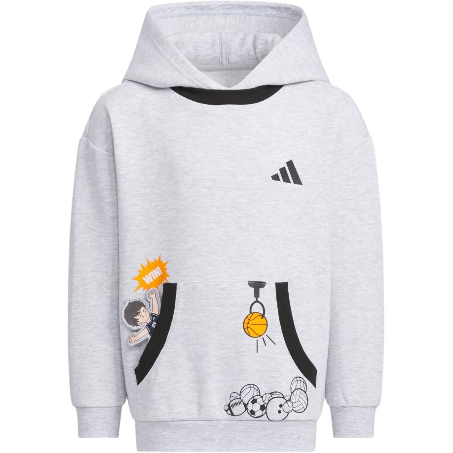 Мужское худи adidas (серое)