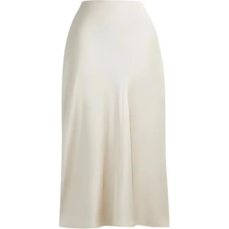 COACH SS24 Casual Long Skirt Women's Cream