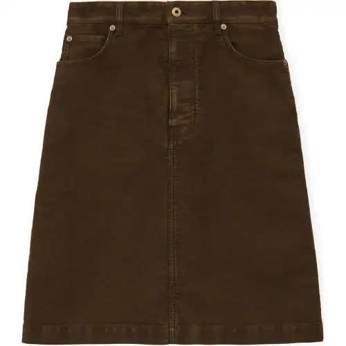 LOEWE SS24 Casual Short Skirts Women's Raven