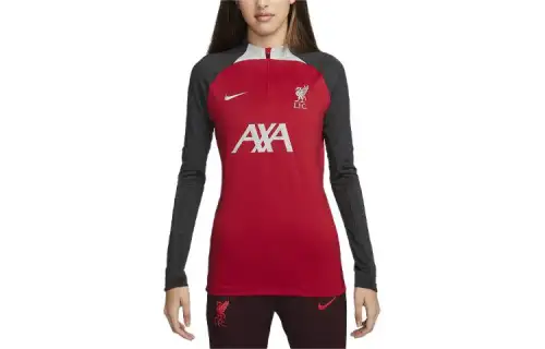 Nike Liverpool F.C. Strike Soccer Jersey Women's Sports Red