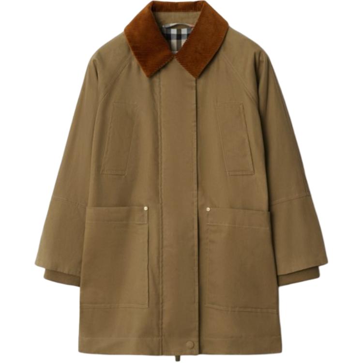Женская куртка Burberry (зеленая)