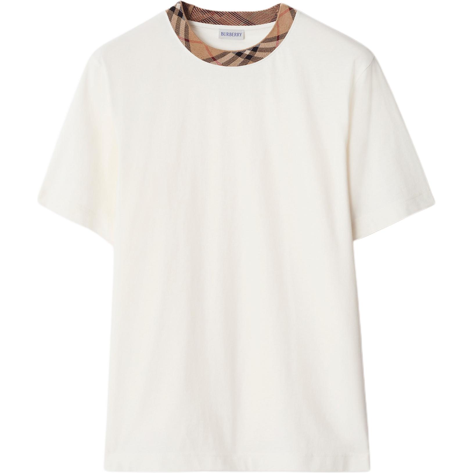Мужская футболка Burberry SS25 (бежевая)