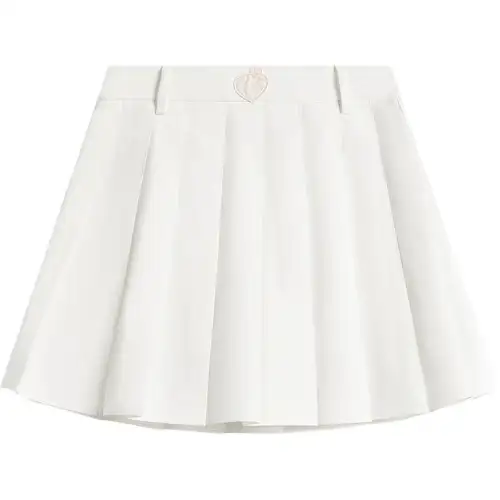 Li Ning Casual Short Skirts Women's White