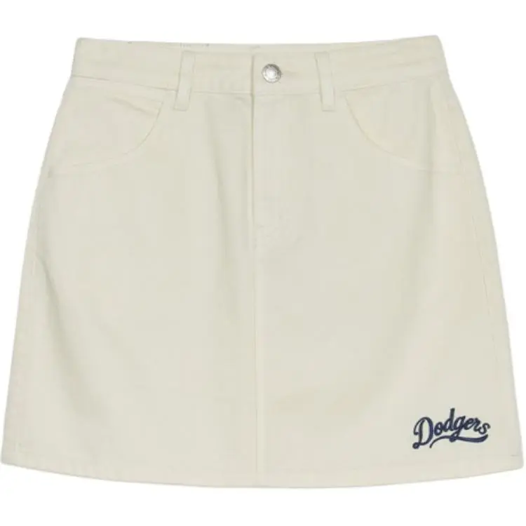 MLB Casual Short Skirts Women's Beige