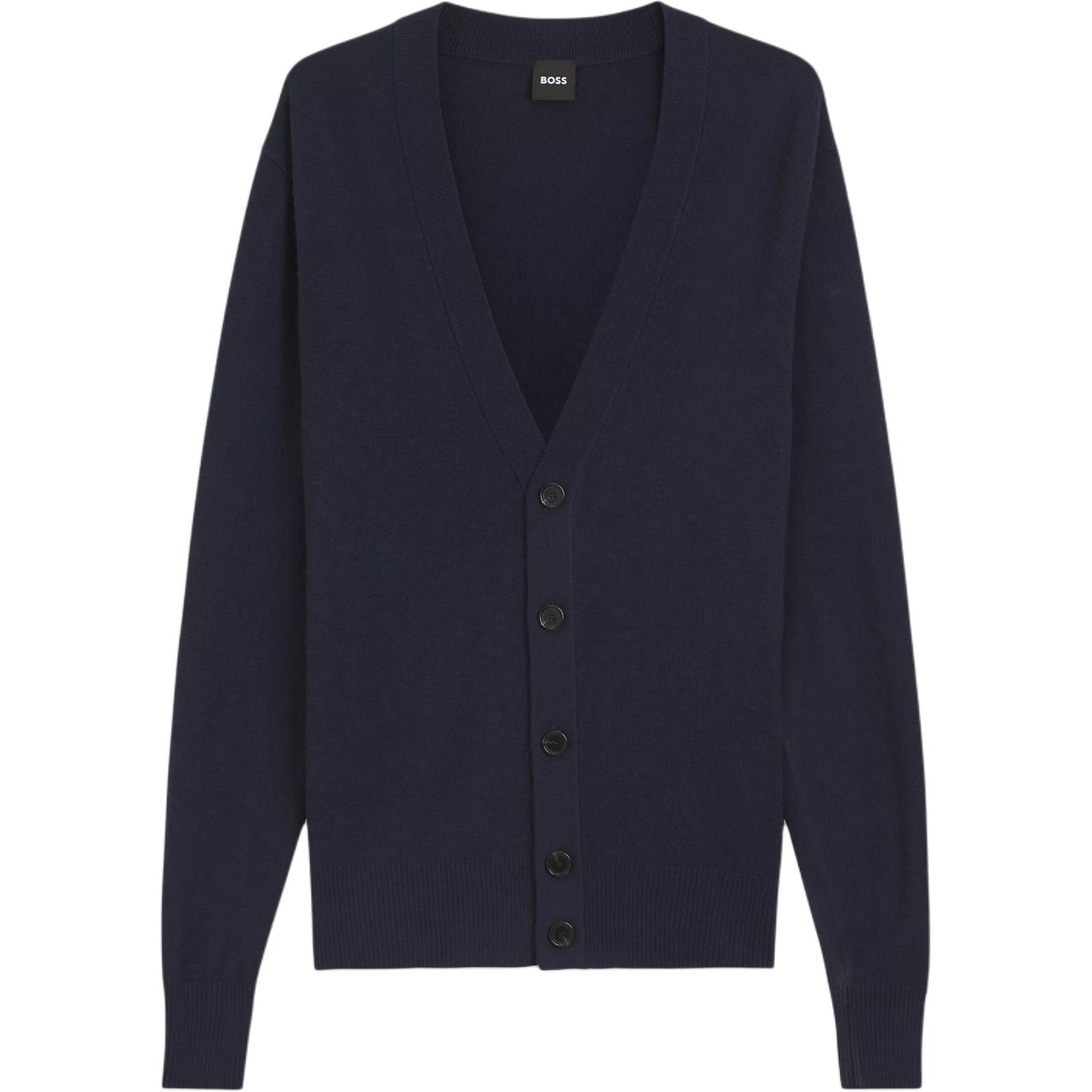 HUGO BOSS X Дэвид Бекхэм сплошные цвета французские плечи замша Рубашка мужской стиль темно голубой