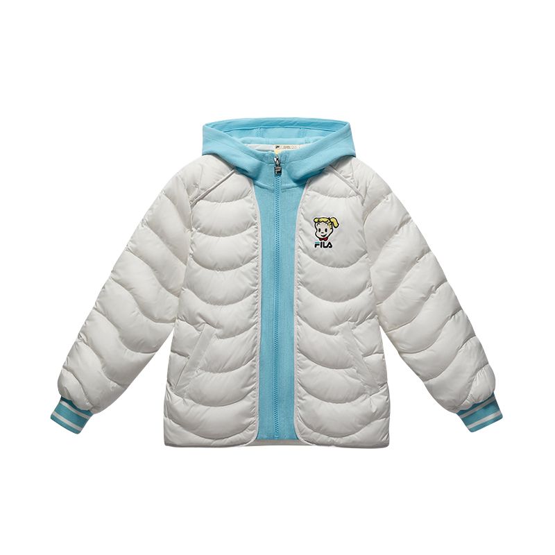 Пуховик Fila Kids x Osamu Harada (белый)