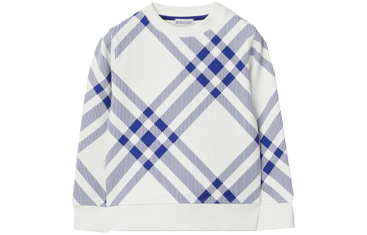 Женский свитшот Burberry Check Pattern (разноцветный)