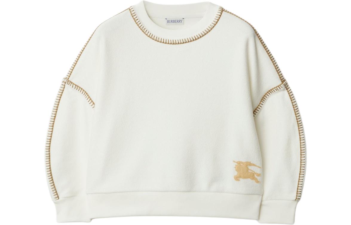 Женское худи Burberry (белое)