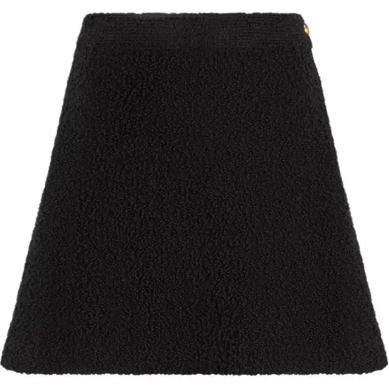 DIOR Casual Short Skirts Women's Black