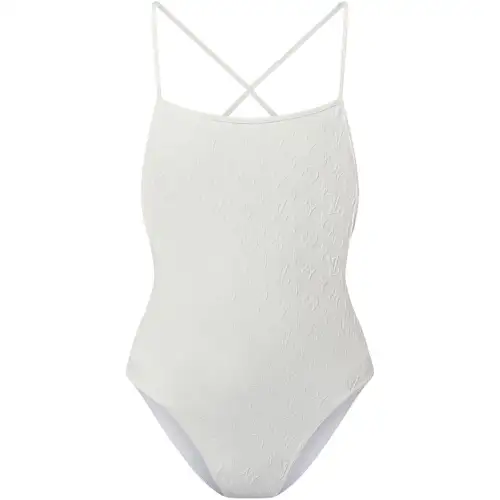Lv Monogram Jacquard One Piece Swimsuit