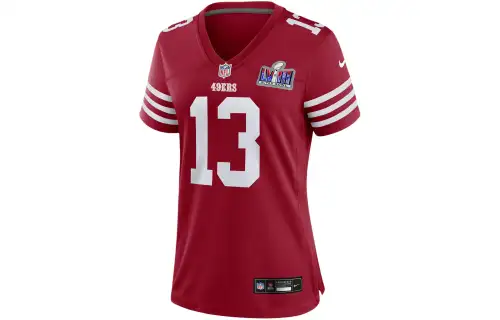 Nike Brock Purdy San Francisco 49ers Super Bowl LVIII Soccer Jersey Women's Scarlet